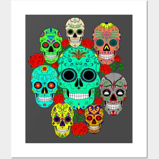 Sugar Skulls Galore Posters and Art